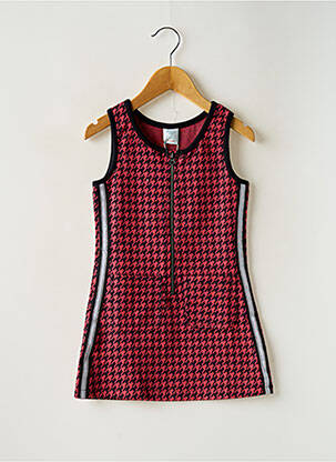 Robe mi-longue sans manche sans manche rose BOBOLI fille