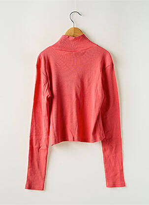 T-shirt stretch manches longues rose BOBOLI fille