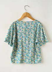 Gilet manches courtes vert LE TEMPS DES CERISES pour fille seconde vue