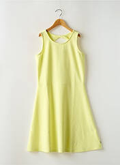 Robe mi-longue jaune GARCIA pour fille seconde vue