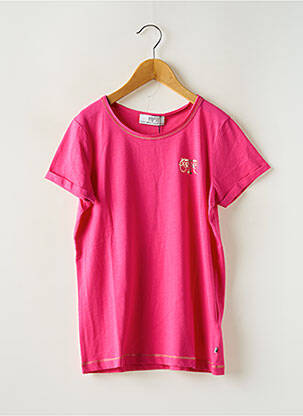 T-shirt rose LE TEMPS DES CERISES pour fille