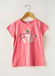 T-shirt rose MAYORAL pour fille seconde vue