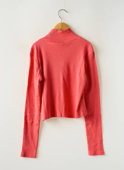 T-shirt stretch manches longues rose BOBOLI fille