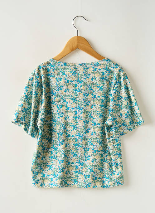 Gilet manches courtes vert LE TEMPS DES CERISES pour fille