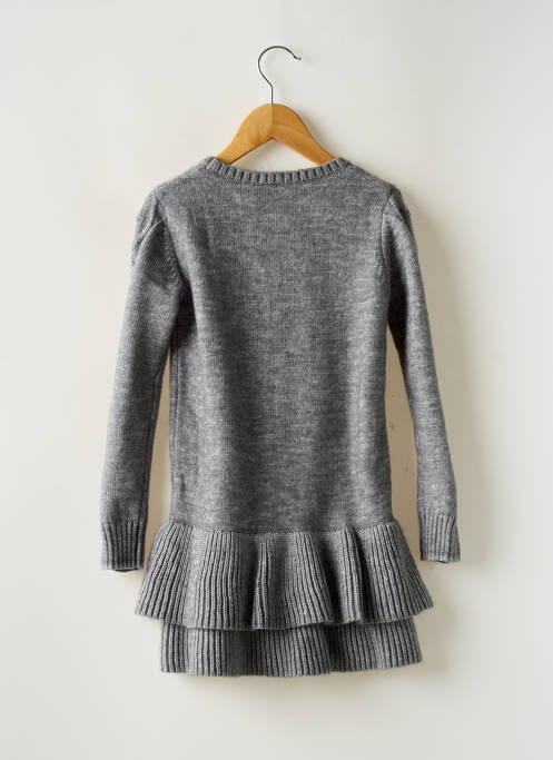 Robe mi-longue gris BOBOLI pour fille