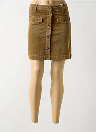 Jupe courte poches beige GARCIA femme