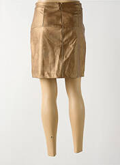 Jupe courte or SEE THE MOON pour femme seconde vue