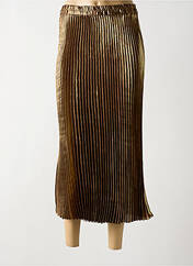 Jupe longue or CREAM pour femme seconde vue