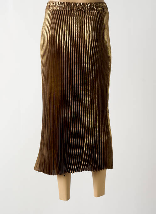 Jupe longue or CREAM femme