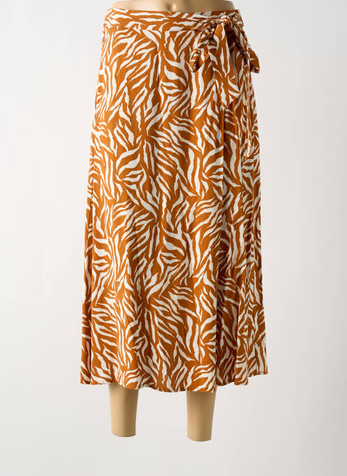 Jupe longue marron GARCIA pour femme