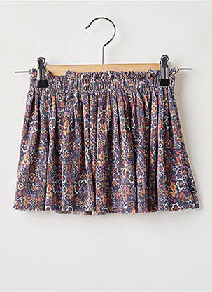 Jupe mi-longue taille normale orange GARCIA fille
