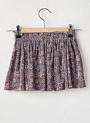 Jupe mi-longue taille normale orange GARCIA fille