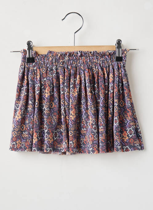 Jupe mi-longue taille normale orange GARCIA fille