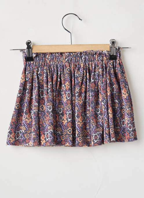 Jupe mi-longue taille normale orange GARCIA fille