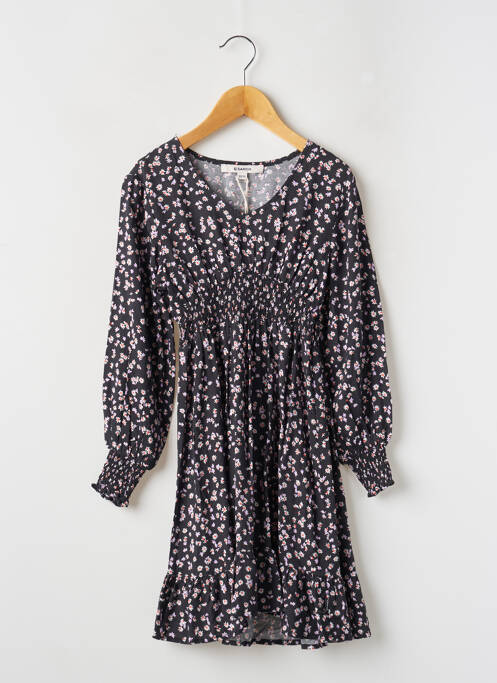 Robe mi-longue noir GARCIA pour fille