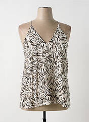 Top beige SEE THE MOON pour femme seconde vue