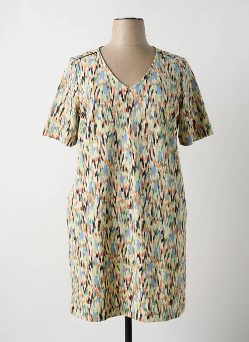 Robe mi-longue vert GARCIA pour femme