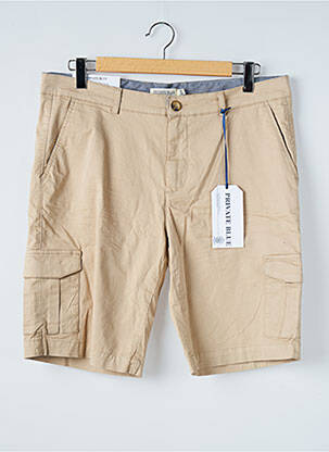 Bermuda stretch taille normale beige clair PRIVATE BLUE homme