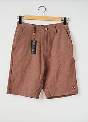 Bermuda stretch taille normale marron CYCLO CLUB MARCEL  homme