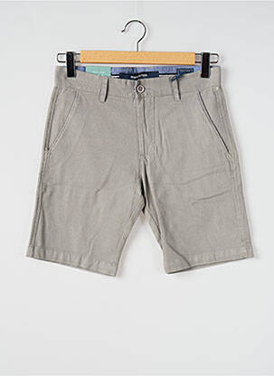 Bermuda stretch taille normale gris HAZE&FINN homme