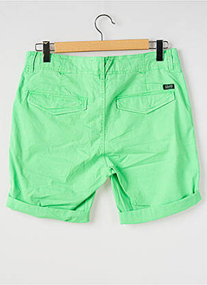 Bermuda tissage popeline taille normale vert PETROL INDUSTRIES homme