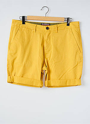 Bermuda jaune SUPERDRY pour homme