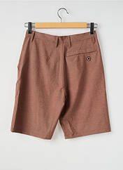 Bermuda marron CYCLO CLUB MARCEL  pour homme seconde vue