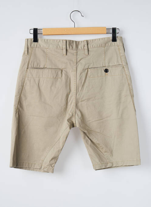 Bermuda beige G STAR pour homme