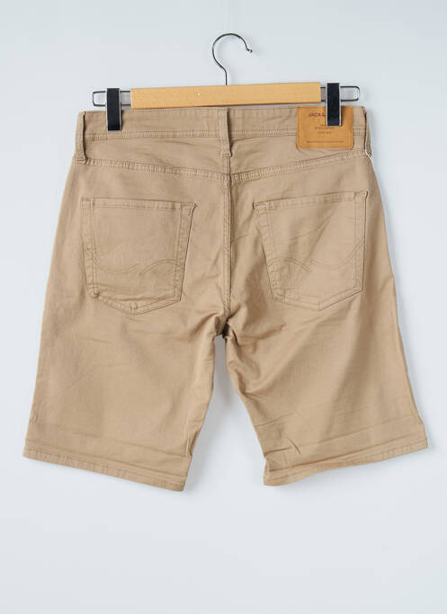 Bermuda beige JACK & JONES pour homme