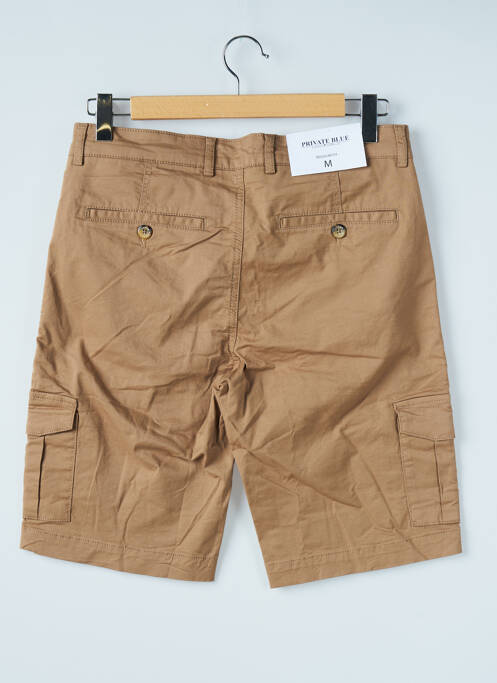Bermuda beige PRIVATE BLUE pour homme