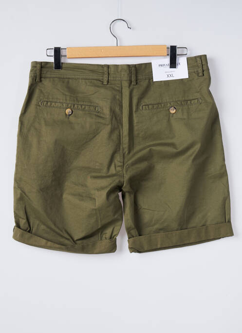 Bermuda vert PRIVATE BLUE pour homme