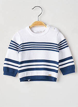 Pull stretch manches longues bleu MAYORAL garçon