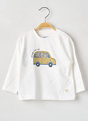T-shirt manches longues manches longues beige MAYORAL garçon