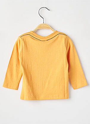 T-shirt manches longues manches longues jaune BOBOLI garçon