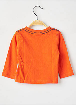 T-shirt manches longues manches longues orange BOBOLI garçon