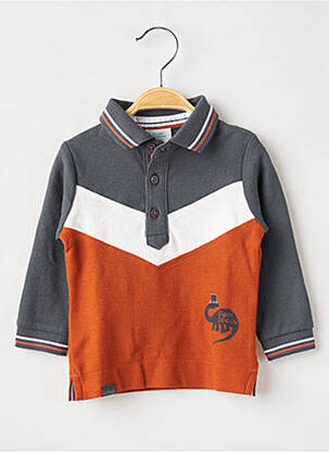 Polo gris BOBOLI pour garçon