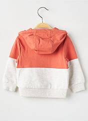 Sweat-shirt à capuche orange BOBOLI pour garçon seconde vue