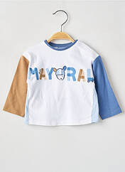 T-shirt bleu MAYORAL pour garçon seconde vue