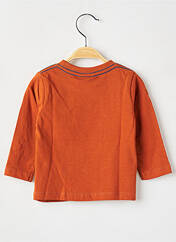 T-shirt orange BOBOLI pour garçon seconde vue