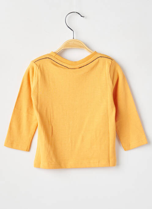 T-shirt manches longues manches longues jaune BOBOLI garcon