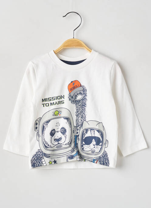 T-shirt blanc BOBOLI pour garçon