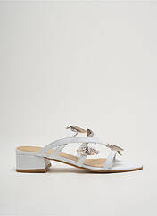 Mules/Sabots blanc QOO TUM pour femme seconde vue