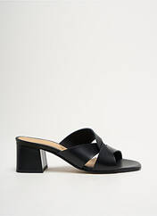 Sandales/Nu pieds noir QOO TUM pour femme seconde vue