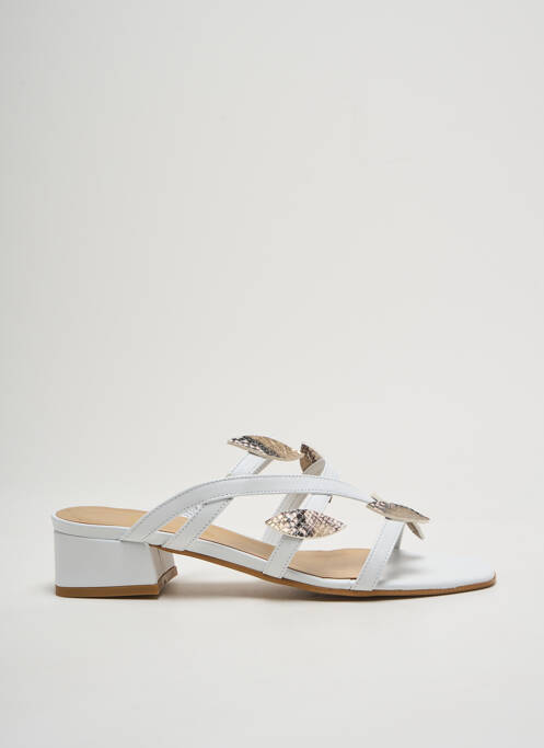 Mules/Sabots blanc QOO TUM pour femme