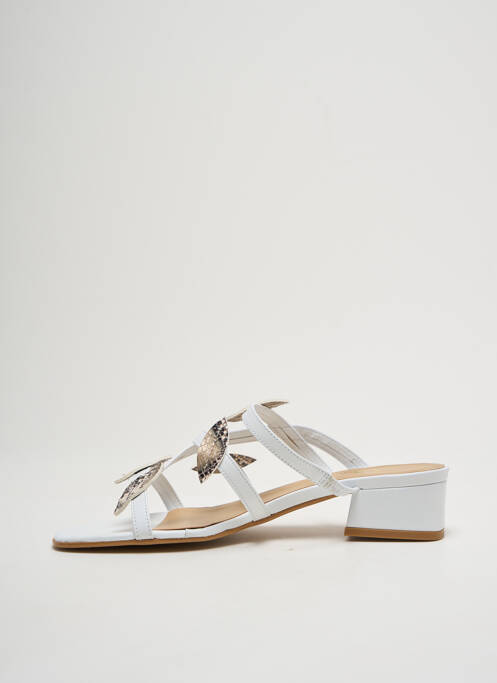 Mules/Sabots blanc QOO TUM pour femme