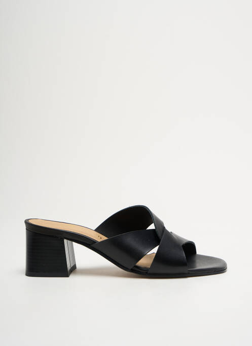 Sandales/Nu pieds noir QOO TUM pour femme