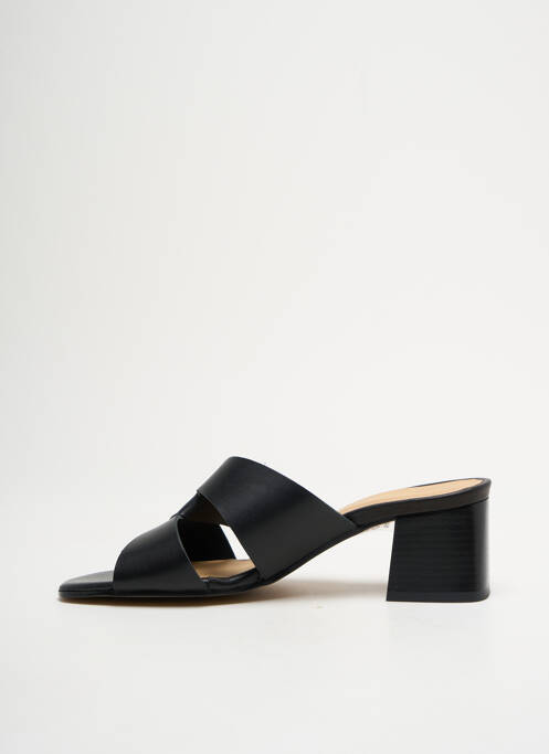 Sandales/Nu pieds noir QOO TUM pour femme