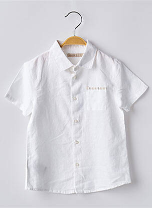 Chemise manches courtes poches beige MAYORAL garçon