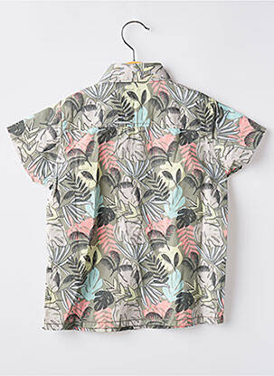 Chemise manches courtes poches vert GARCIA garcon