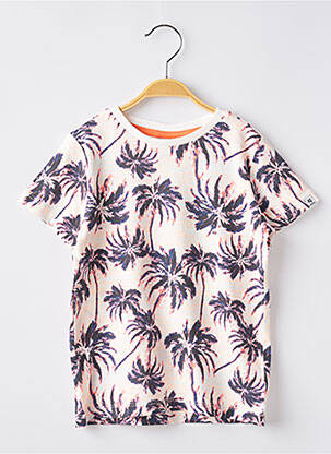 T-shirt stretch manches courtes orange GARCIA garcon